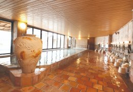 大浴場（男湯）の写真です。