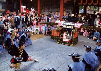 時代まつりの写真です。