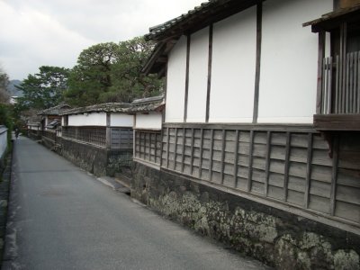 萩城下町風景の写真です。