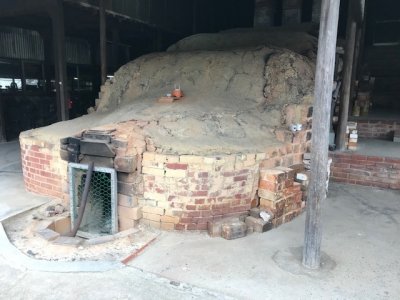 千春楽城山の登り窯の写真です。