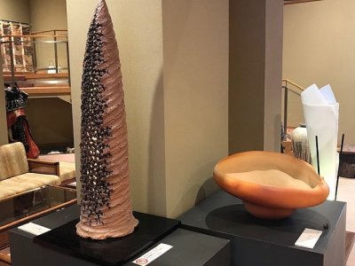 天月燭と走緋を並べて展示しています。