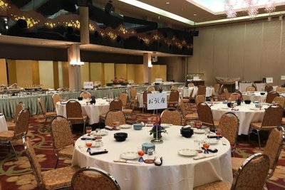 別館味楽亭　３F瑞雲東（宴会例）の写真です。