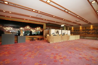 別館味楽亭　１Fロビーの写真です。